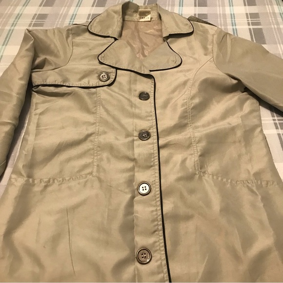 La Redoute Light Weight Cotton Trench Coat Size UK 14/16 - Picture 4 of 11